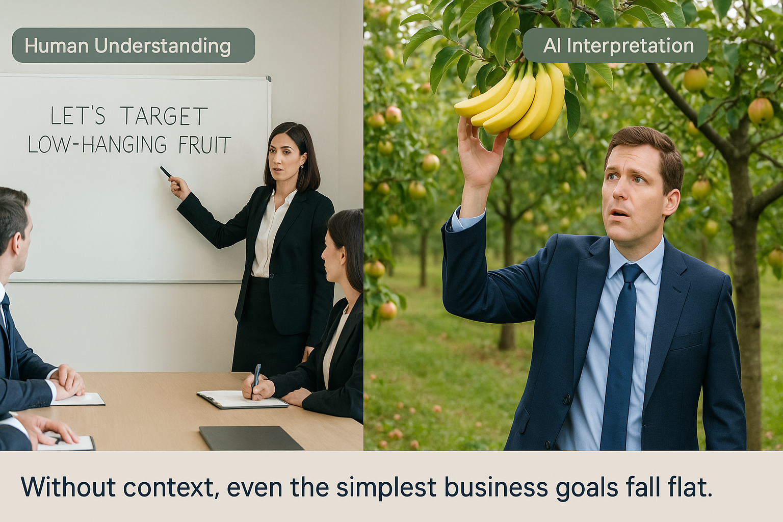 Without Context, AI Falls Flat